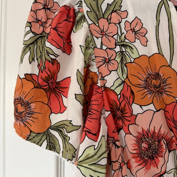 Petal & Pup Women’s Floral Midi Dress, Sz M, Floral, Feminine, Floral, Wedding - Picture 3 of 8